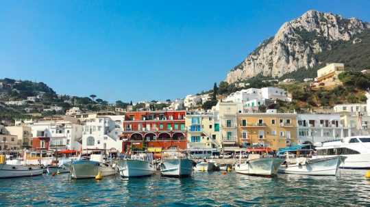 Taliansky ostrov Capri.