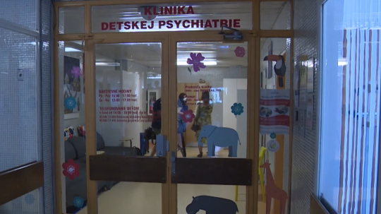 Ilustračná snímka kliniky detskej psychiatrie.