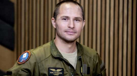 Astronaut Aleš Svoboda.