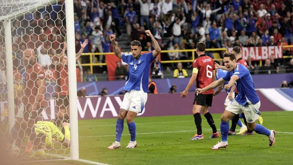 EURO 2024: Talianov najrýchlejší gól ME nezaskočil, tri body vybojovali rýchlym obratom