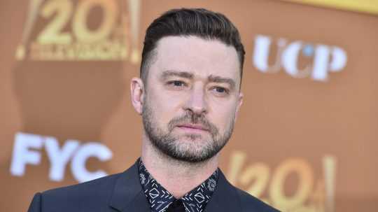 Americký spevák Justin Timberlake.