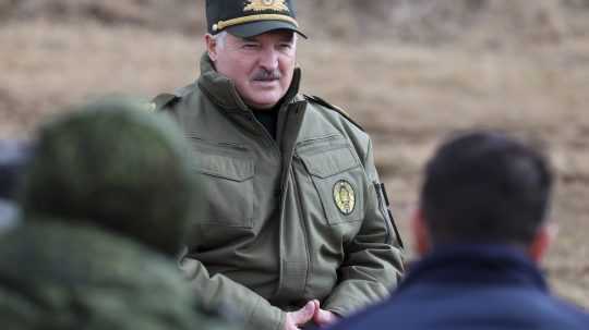 Bieloruský vodca Alexandr Lukašenko