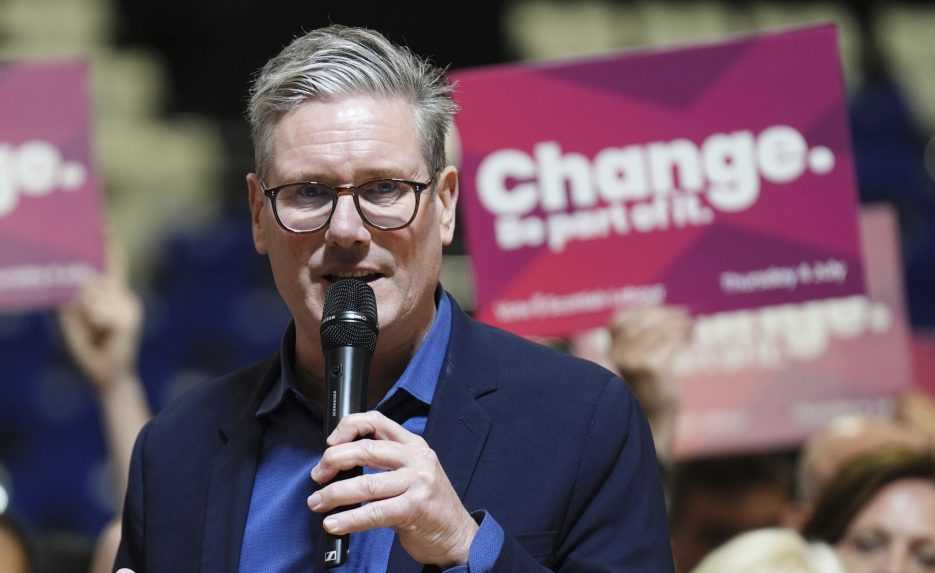 Líder labouristov Keir Starmer.