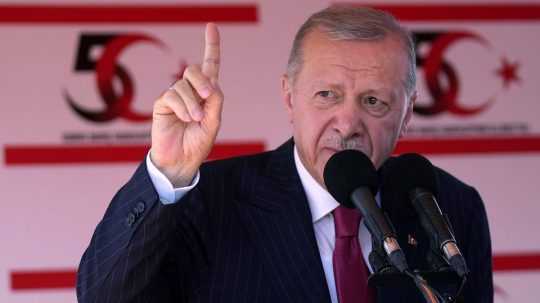 Turecký prezident Recep Tayyip Erdogan.