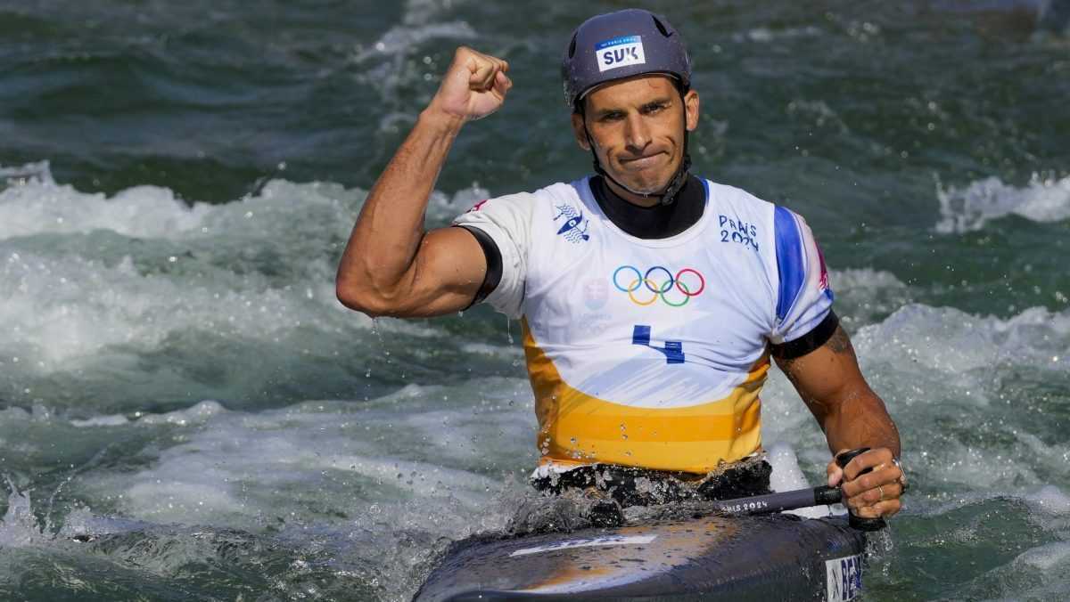 VIDÉO : Matej Beňuš a remporté une médaille de bronze en C1 aux JO de Paris