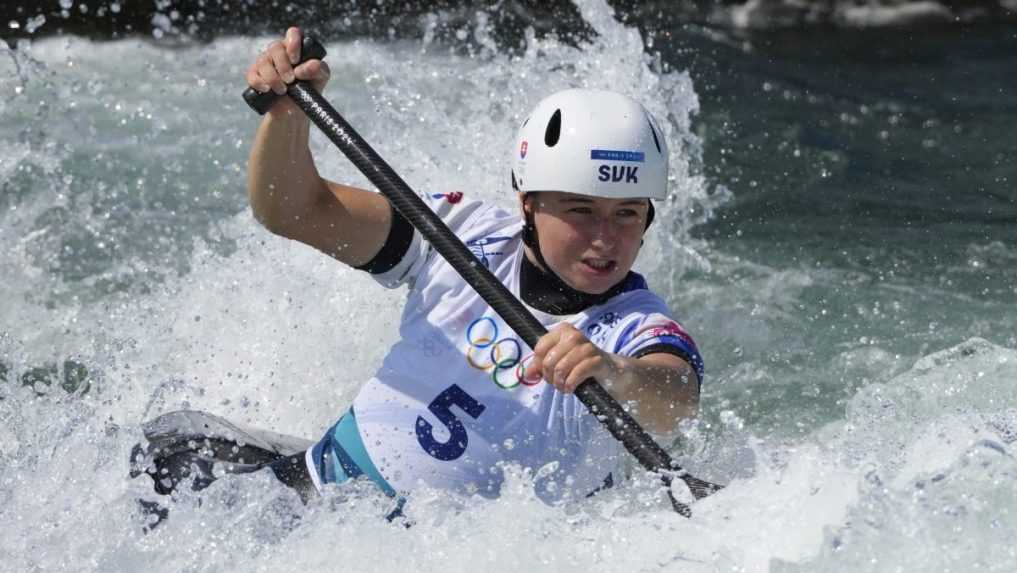 VIDEO: Vodná slalomárka Paňková pri olympijskej premiére patrila v prvej jazde kvalifikácie medzi najlepšie