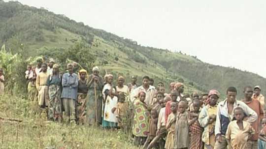 Ilustračná snímka genocídy v Rwande.