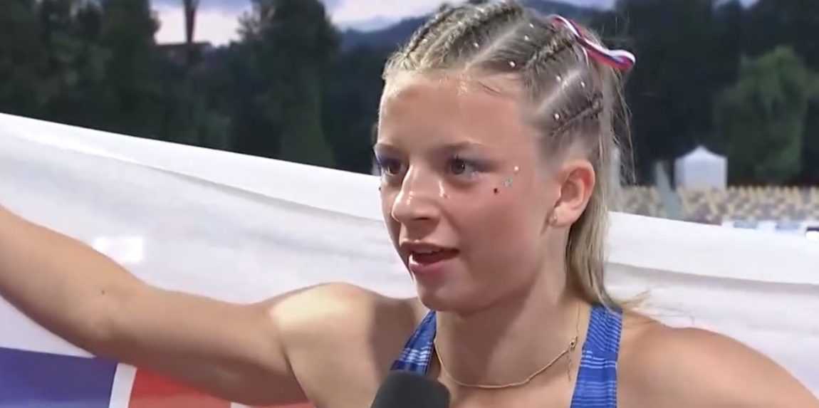 Slovenská atlétka Laura Frličková získala zlatú medailu na majstrovstvách Európy do 18 rokov v behu na 100 m prekážok.