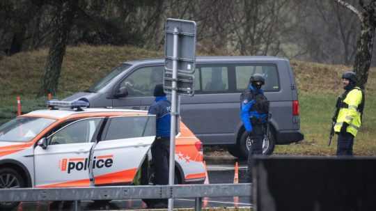 Ilustračná snímka - švajčiarska polícia