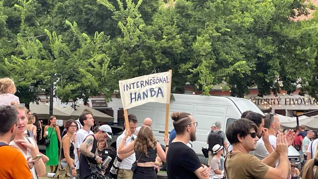 V Bratislave sa konal obÃ„Âiansky Protest na obranu kultÃƒÂºry.