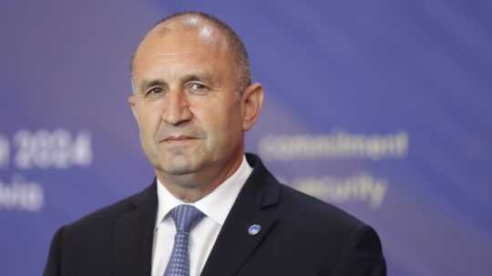 Bulharský prezident Rumen Radev.