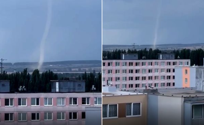 Na východe Slovenska zaznamenali  jav známy ako „dust devil“ či „bosorka“