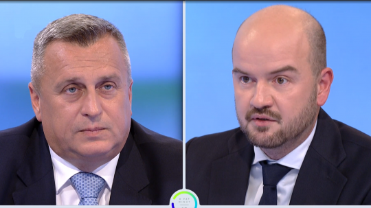 Andrej Danko (SNS) a Martin Dubéci (PS).