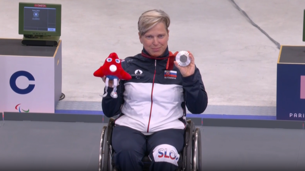 VIDEO: Ďalší cenný kov pre Slovensko z paralympiády.  Vadovičová si v malokalibrovke vystrieľala striebro