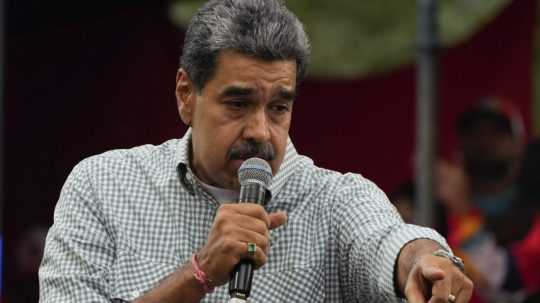 Venezuelský prezident Nicolás Maduro.