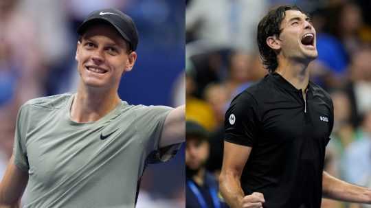 Jannik Sinner a Taylor Fritz