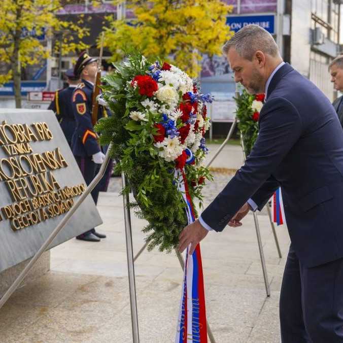 Vznik Československa položil základy samostatného Slovenska, pripomenul prezident Pellegrini