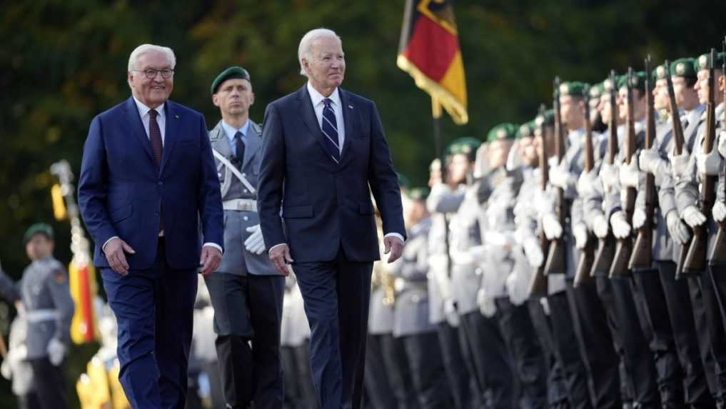 USA a Nemecko musia podporovať Ukrajinu, až pokým nezvíťazí nad Ruskom, vyhlásil Biden