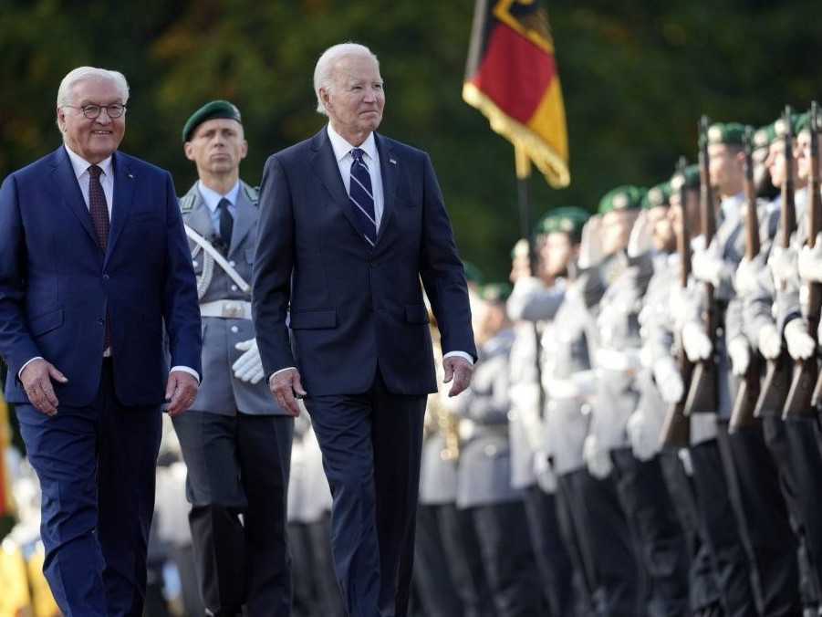 USA a Nemecko musia podporovať Ukrajinu, až pokým nezvíťazí nad Ruskom, vyhlásil Biden