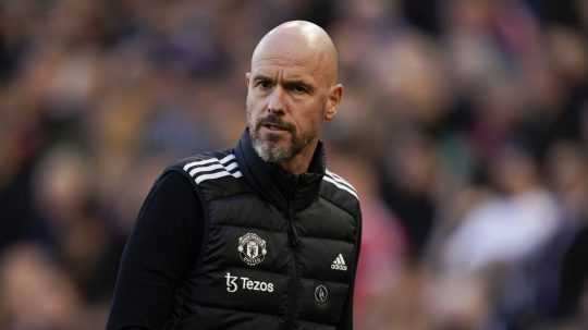 Bývalý tréner Manchestru United Erik ten Hag.