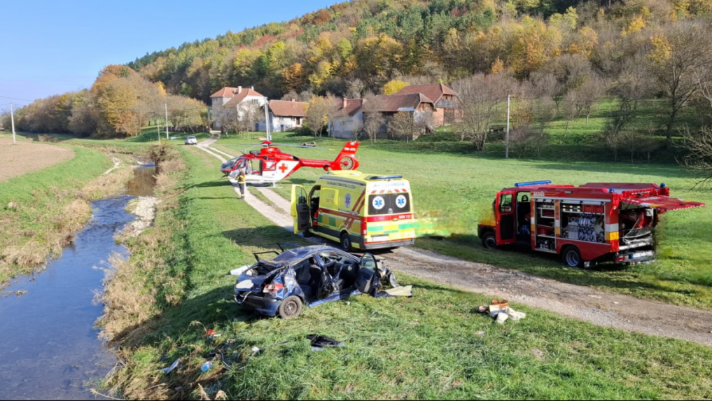 Tragická nehoda na Záhorí: Auto vyletelo mimo cestu, staršia žena (†71) náraz neprežila