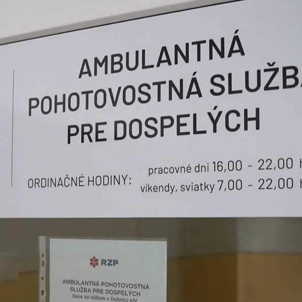 Dve mestá v Trenčianskom kraji zatvorili pohotovosť pre dospelých, rezort im nevydal potrebné povolenia