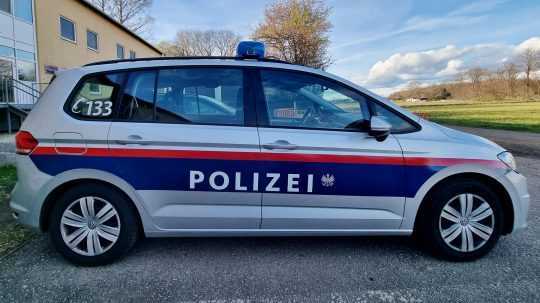 Rakúske policajné auto.