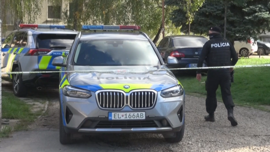 Polícia na mieste tragickej udalosti v Trnave.