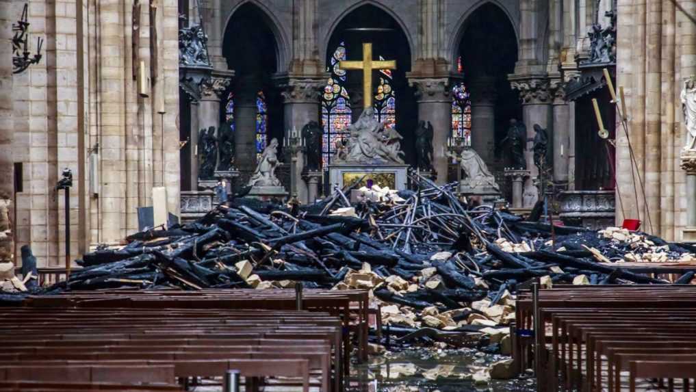 KatedrÃƒÂ¡la Notre-Dame po poÃ…Â¾iari v roku 2019.