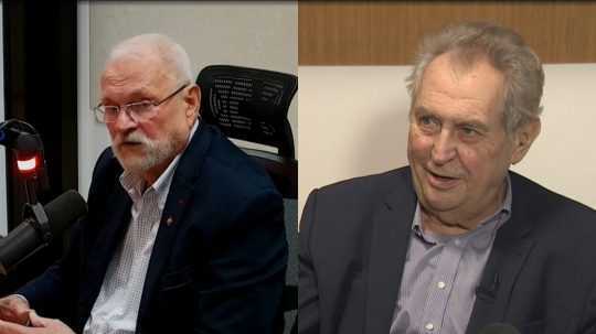 Ivan Gašparovič a Miloš Zeman.