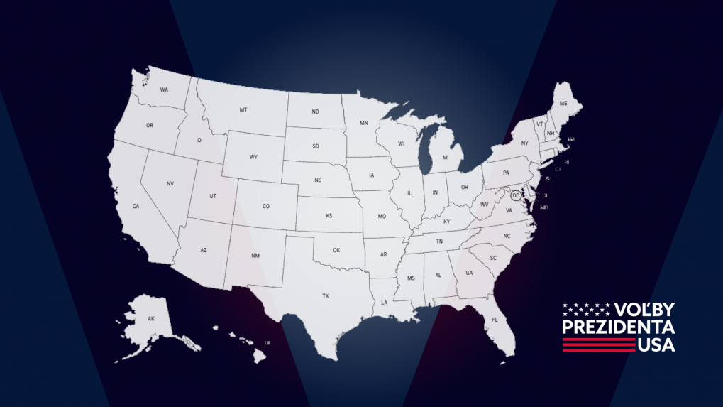 Sledujte priebežné výsledky prezidentských volieb v USA (mapa)