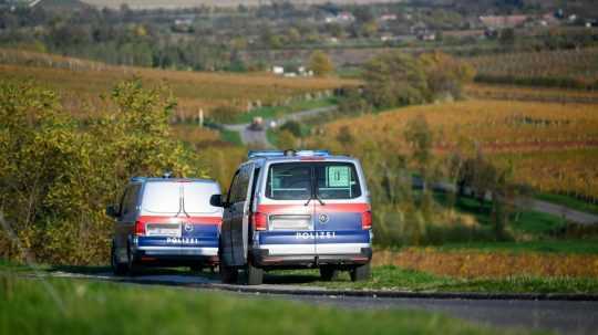 rakúske policajné autá