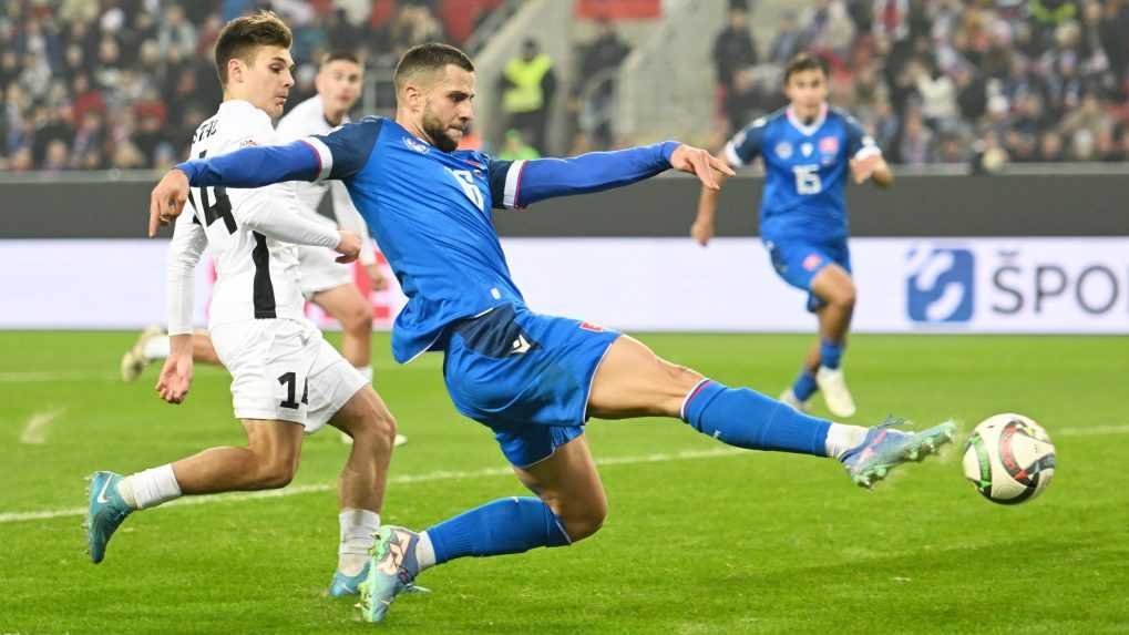 Slováci zavŕšili skupinovú fázu Ligy národov tesnou výhrou nad Estónskom