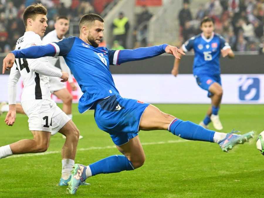 Slováci zavŕšili skupinovú fázu Ligy národov tesnou výhrou nad Estónskom