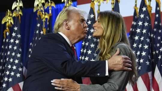 Donald Trump a Melania Trump