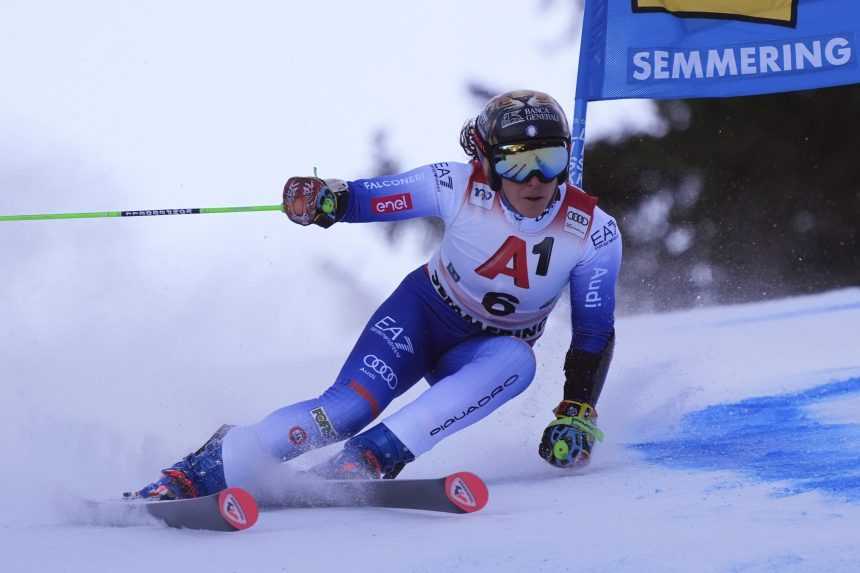 Obrovský slalom v Semmeringu ovládla Brignoneová a dostala sa na čelo Svetového pohára