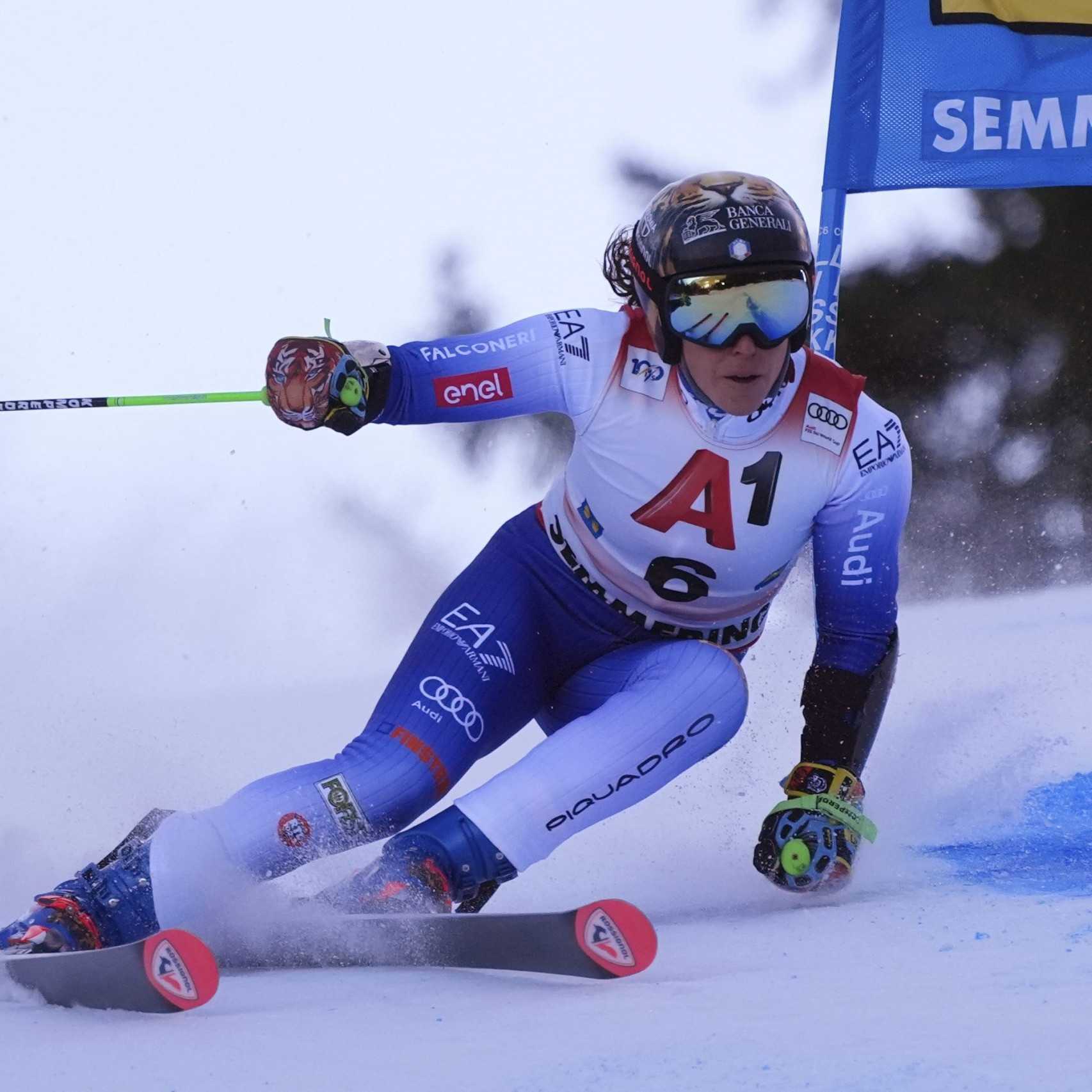 Obrovský slalom v Semmeringu ovládla Brignoneová a dostala sa na čelo Svetového pohára