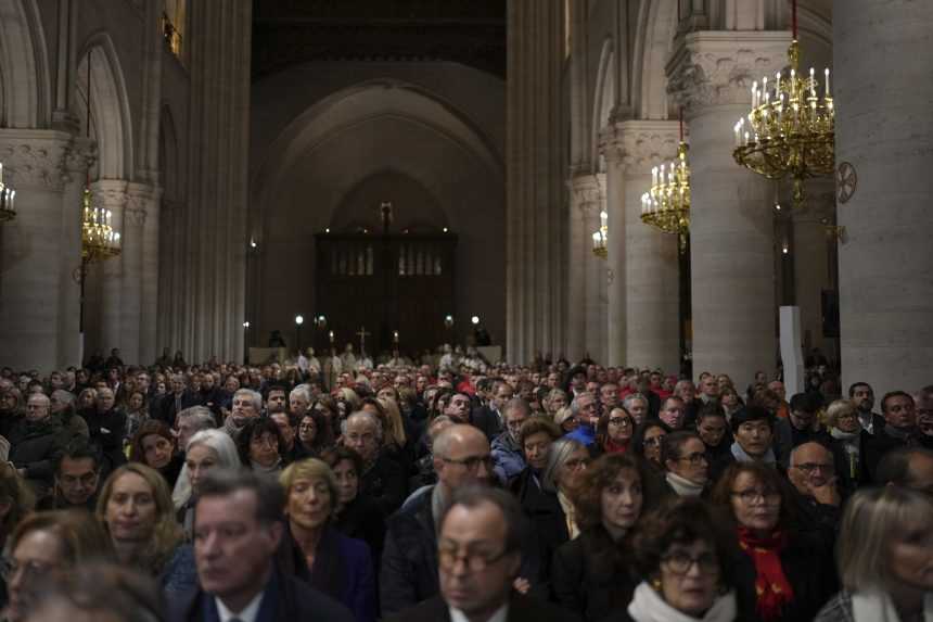 V ParÃƒÂ­Ã…Â¾i po rokoch opÃƒÂ¤Ã…Â¥ otvorili svetoznÃƒÂ¡mu katedrÃƒÂ¡lu Notre-Dame.