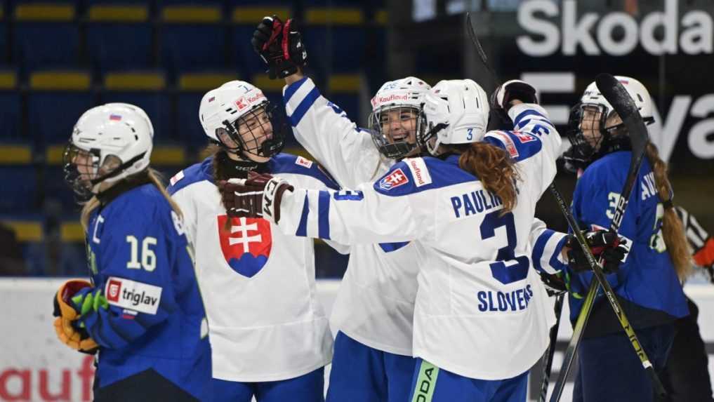 Slovenské hokejistky deklasovali aj Slovinsko a suverénne postúpili do záverečného kola olympijskej kvalifikácie