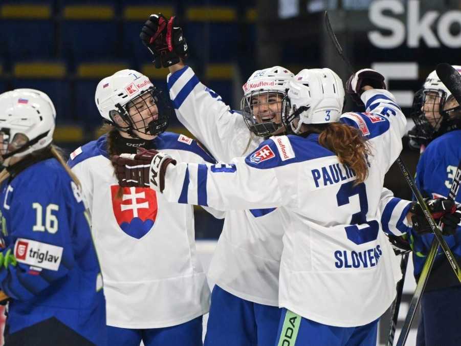 Slovenské hokejistky deklasovali aj Slovinsko a suverénne postúpili do záverečného kola olympijskej kvalifikácie