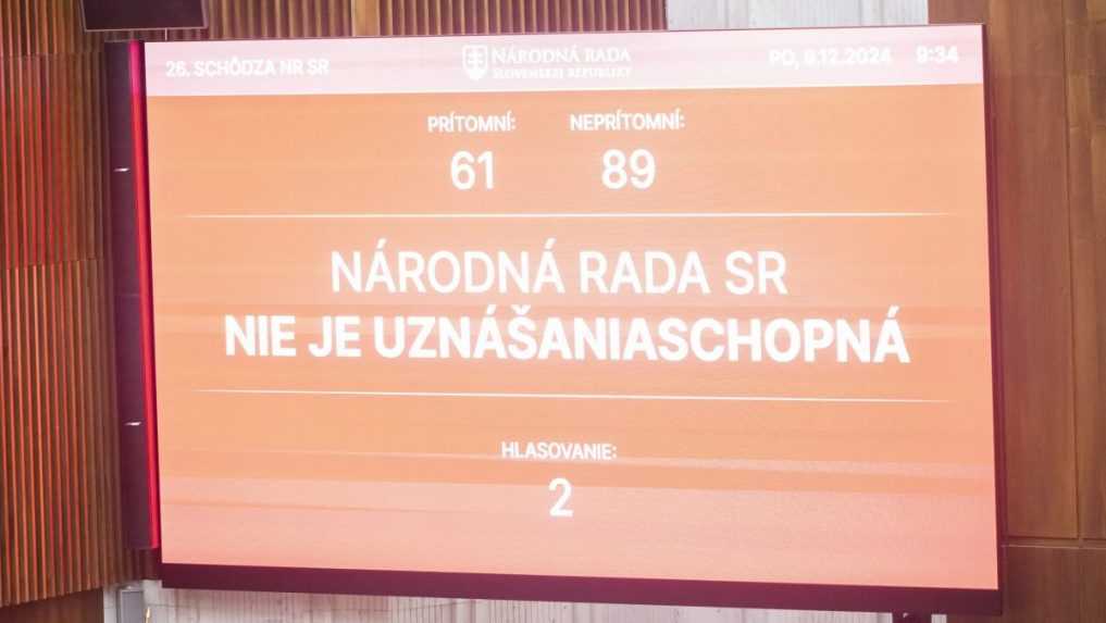 Opozícia kritizuje, že NR SR stále nemá riadneho predsedu: Hanba a neschopnosť koalície