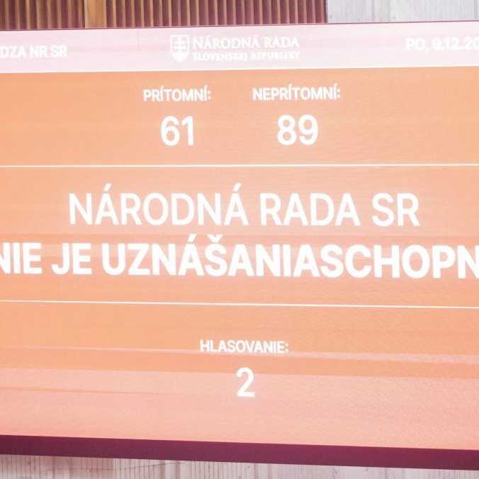 Opozícia kritizuje, že NR SR stále nemá riadneho predsedu: Hanba a neschopnosť koalície