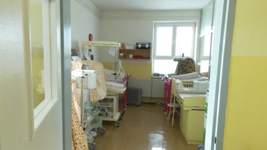 Na snímke miestnosť v pôrodnici.