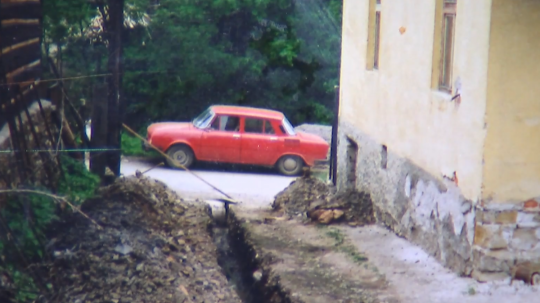 Archívna snímka auta Škoda 110 LS pána Slavomíra.