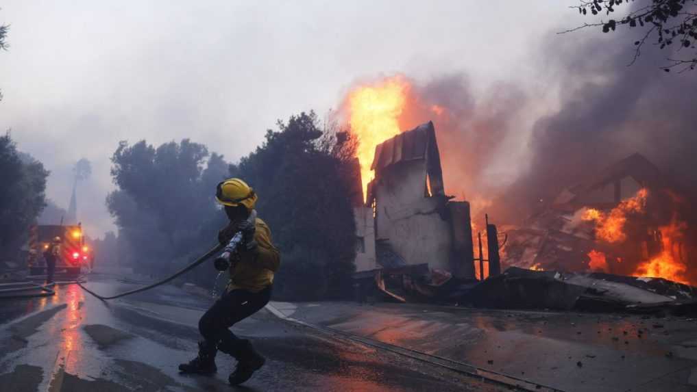 HasiÃ„Â zasahuje pri poÃ…Â¾iari v Los Angeles.